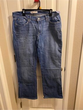 Levis 529 Jeans 16 M Curvy Bootcut Stretch Blue Denim 16M Boot Cut